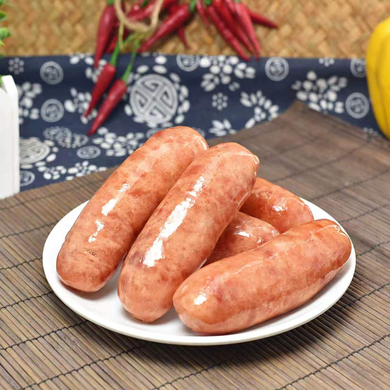 臻选黑猪肉肠