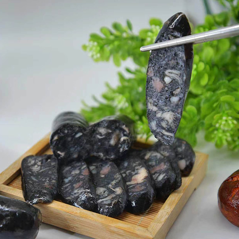 墨鱼汁烤肠